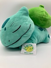 Sleeping Soundly Bulbasaur Pokemon Center Original Stuffed Big Size