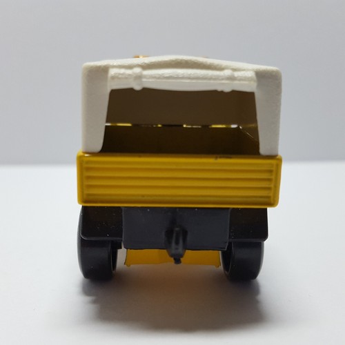 Lesney Matchbox Superfast #48 Yellow UNIMOG Rescue Snow Plow - NO Hood Label - Picture 5 of 8