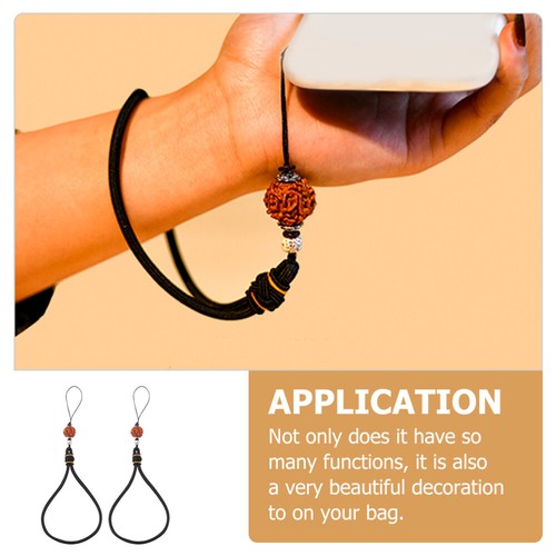 2 Pcs Handyriemen Handgelenk Lanyard Für Telefon Armband Mit Handyanhänger - 第 2/12 張圖片
