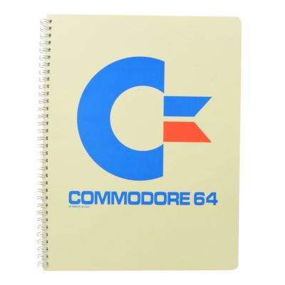 Commodore 64 Collegeblock A4 C64 White Logo - United Labels