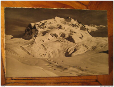 ZERMATT Riffelsee Lake Mont. Rose Monte Rosa Matterhorn Cervin Mountain Mountain