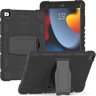 iPad 10.2 2021/2020/2019 Drop & Shock Proof High Quality Tablet Case 3 Layer