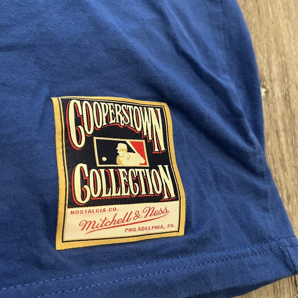 Rare Darryl Strawberry New York Mets Mitchell & Ness MLB T Shirt Size Men’s L - Image 3 of 4