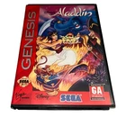 Sega Genesis - Disney's Aladdin - Complete in Box with Manual CIB Authentic 1993