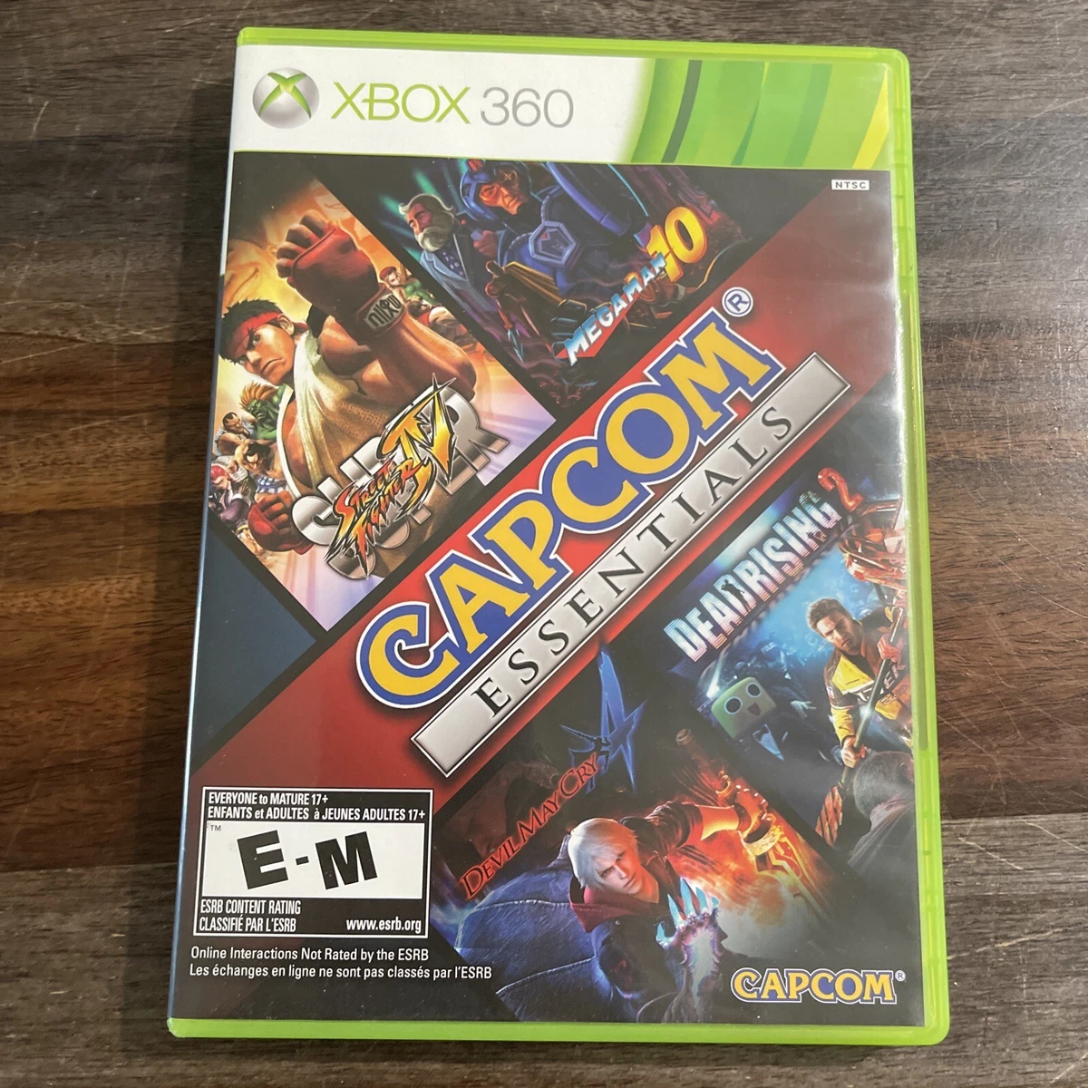 Capcom Essential Collection Microsoft Xbox 360 w Case No Mega