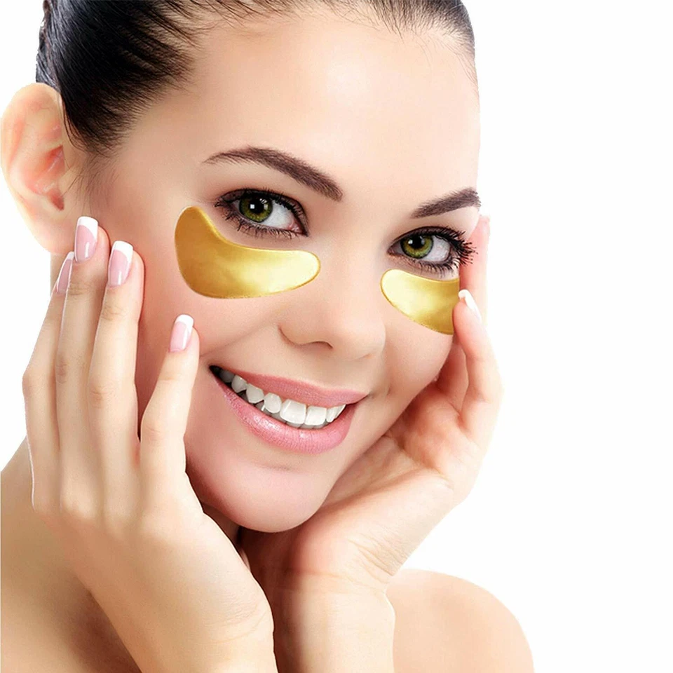 40 Pcs Gold Crystal Collagen Eye Mask Patch Wrinkle Anti Aging Dark Circle Pads - Image 4 of 4