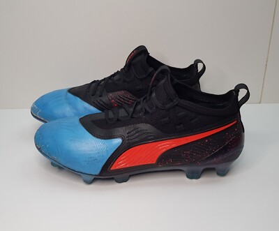Puma One 19.1 Evoknit FG/AG Größe 4,5 UK EUR37,5 JUNGEN FESTER BODEN FUSSBALLSCHUHE