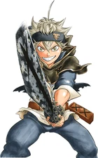 Asta Black Clover Weatherproof Anime Sticker 6" Car Decal