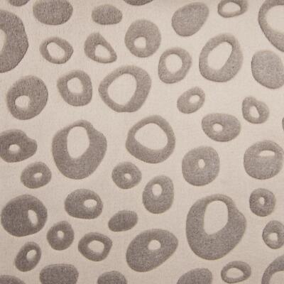 Doppelseitiger superweicher Kuschel Fleece Stoff Material - PEBBLES NAVY