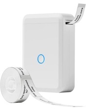 Label Maker Bluetooth Thermal Label Maker Machine with Tape, Portable D110