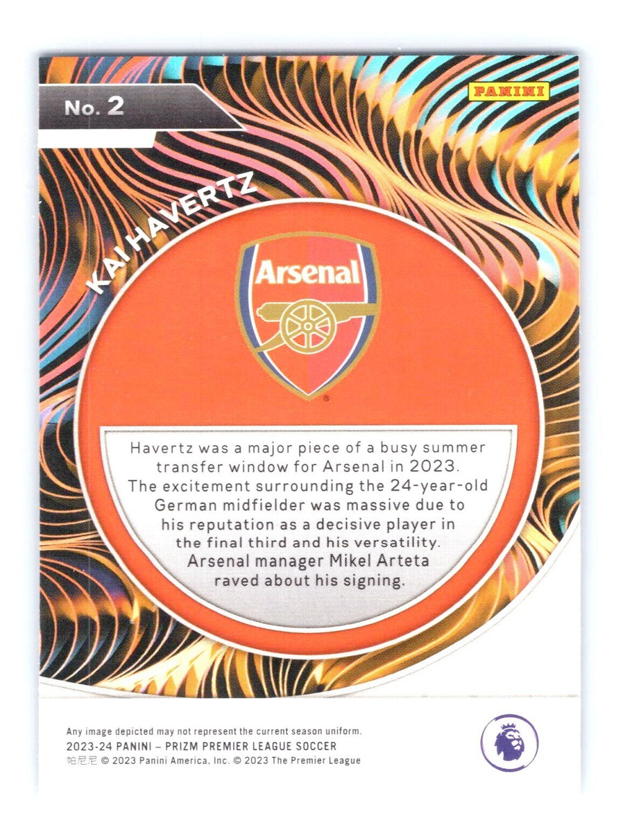 2023 Panini Prizm #2 Kai Havertz Fractal Arsenal | eBay