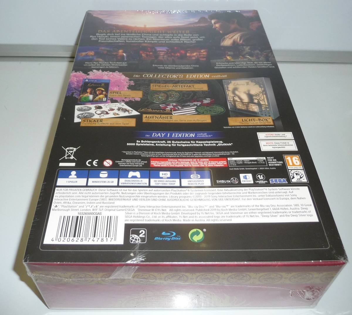 Shenmue III Collector's Edition - PlayStation 4 [Edizione: Germania