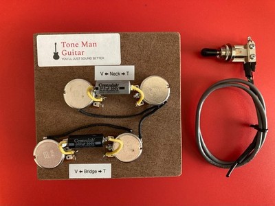 The 59 Les Paul Prewired Kit Long Shaft Pots PIO tone caps Switch Gavitt Wire