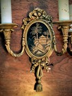 Stunning Antique Set of 4 Chinoiserie E F Caldwell Wall Sconces — photo 5