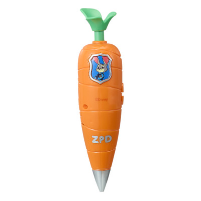 MINISO Zootopia Officer Judy Hopps Carrot Recording Ballpoint Pen Gift