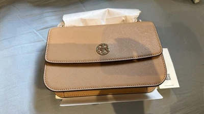 Tory Burch Original Tan Brand New Shoulder Bag Gold Chain Strap - Image 1 of 4
