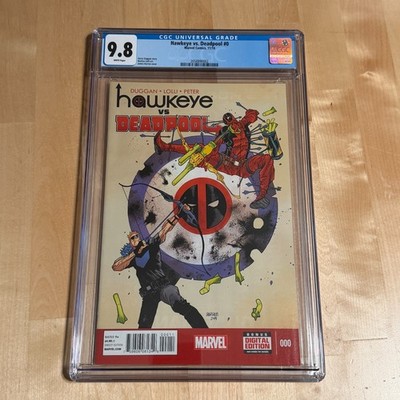 Hawkeye Vs Deadpool #0 2014 CGC 9.8 Marvel Comics