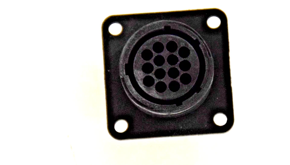 PKG of 4    Tyco Amp #206043-1   Inline Conn.Housing, 14 position     FREE SHIP - Image 2 of 2