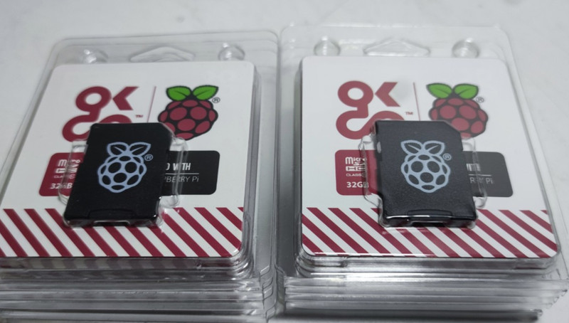 20 x Raspberry Pi OS Raspbian 64bits LITE Debian Noob 16GB Micro SD Card