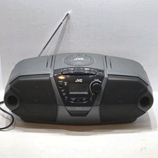 Vintage JVC Boombox RC-QN1BK AM/FM/CD TAPE PLAYER NOT WORKING 