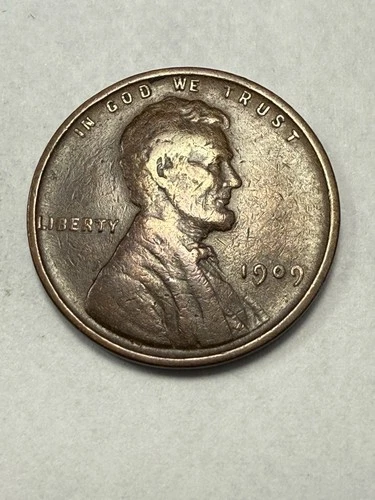 ** 1909 VDB LINCOLN CENT- VF+  (UPGRADE THAT SPOT IN YOUR SET) PRICED TO SELL **