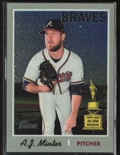 2019 Topps Heritage #THC-232 A.J. Minter Chrome (Walmart Exclusives) #/999