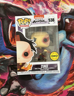 Funko Pop! Nickelodeon: Avatar The Last Airbender Zuko CHASE #538