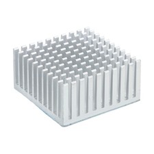 Heatsink 40x40x20mm Aluminum Heat Sink with Thermal Blue Sticker White