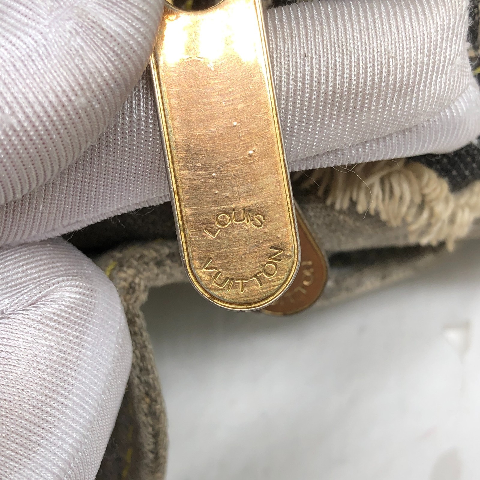 LOUIS VUITTON Monogram Denim Patchwork Speedy Bag… - image 11