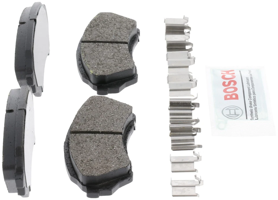 Комплект дисковых тормозных колодок — синие керамические тормозные колодки с оборудованием подходят для Mazda Protege 1999 года выпуска - Изображение 4 из 4