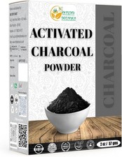 Herbs Botanica Activated Charcoal Powder 100 Food Grade Bamboo Charcoal Powder