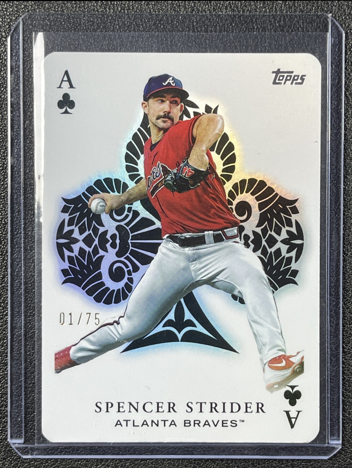 SPENCER STRIDER 2023 TOPPS #AA-27 ALL ACES GOLD 01/75 BRAVES