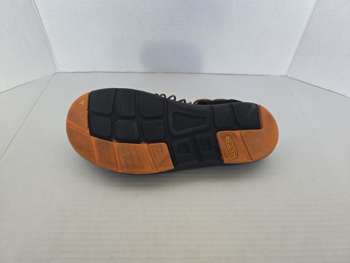 Keen Woven Bungee Cord Sandals Mens Size 10.5 Green Black Drawstring  1013890 Keen Woven Bungee Cord Sandals Mens Size 10.5 Green Black  main image 2