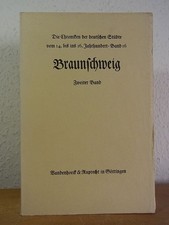 Die Chroniken der niedersächsischen Städte:...