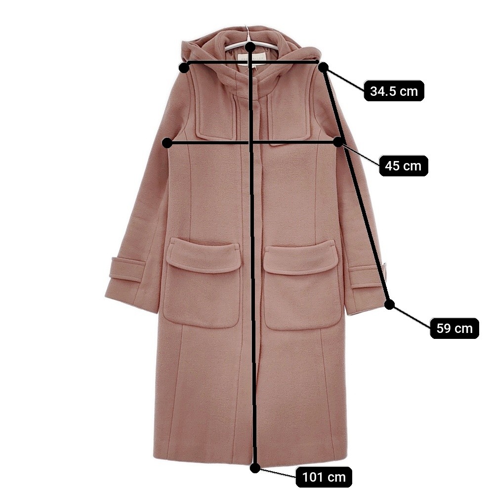 PROPORTION BODY DRESSING Double Mossa Hooded Fur … - image 7