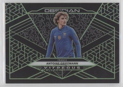 2019-20 Panini Obsidian Vitreous Electric Etch Green 7/25 Antoine Griezmann 5jq