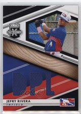 2020 Panini Elite Extra Edition DPL Material Black Jefry Rivera #DPM-JR 0q3