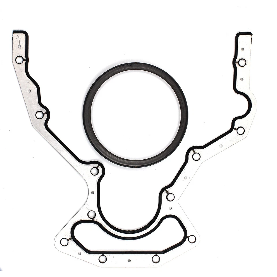Junta principal trasera del motor y junta del cárter de aceite BS40640 OS30693R para Hummer H2 2003 2009 Foto 4 de 4