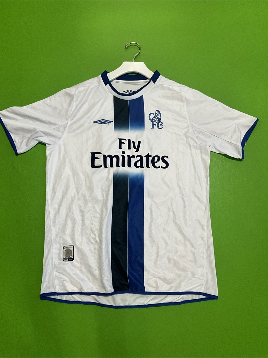 Chelsea FC アウェイシャツ TERRY 26 Chelsea Umbro Away Soccer Men's Jersey Terry #26 White Size XL | eBay