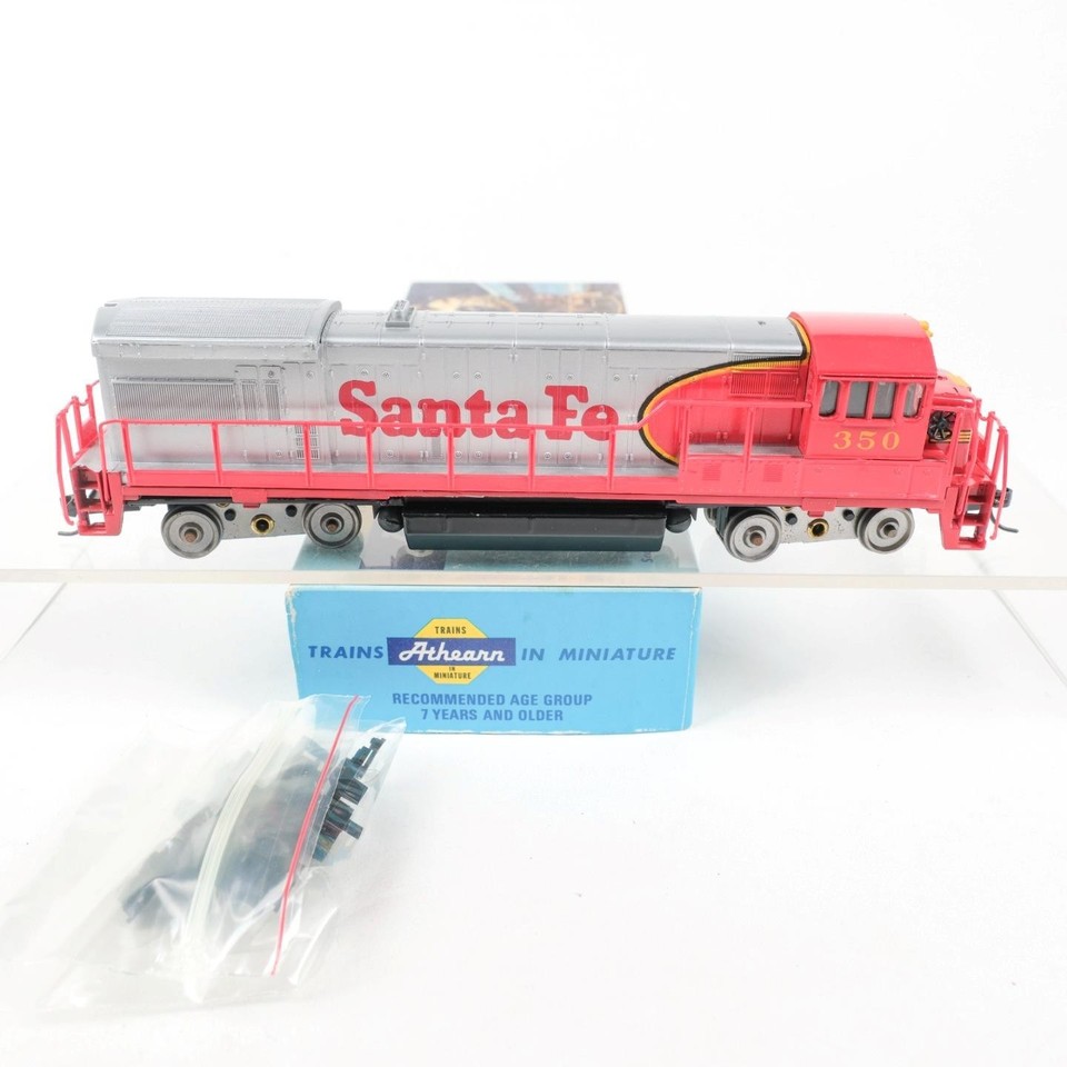 Bachmann HO Scale Santa Fe ATSF #350 U36B Diesel Locomotive Athearn ...