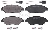Bremsbelagsatz Scheibenbremse A.B.S. 37818 FüR Fiat Alfa Lancia Delta Bravo Mito