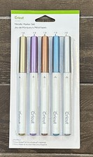 CRICUT Metallic Marker Set of 5 in Various Color 2008406 NEW