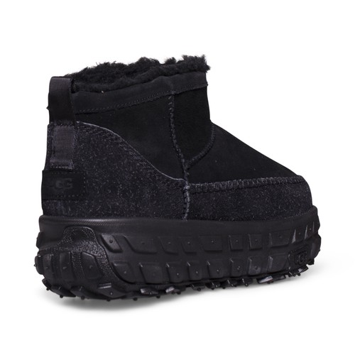 BOTAS UGG VENTURE DAZE ULTRA MINI NEGRAS/NEGRAS ACOGEDORAS TODO GÉNERO TALLA US M6/W7 NUEVAS - Imagen 3 de 5