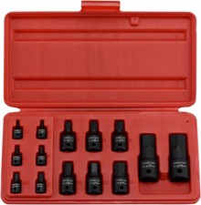 NEIKO 01141B Allen-Bit Socket Set, Metric 2.5 mm 1/4"/3/8"/1/2" 