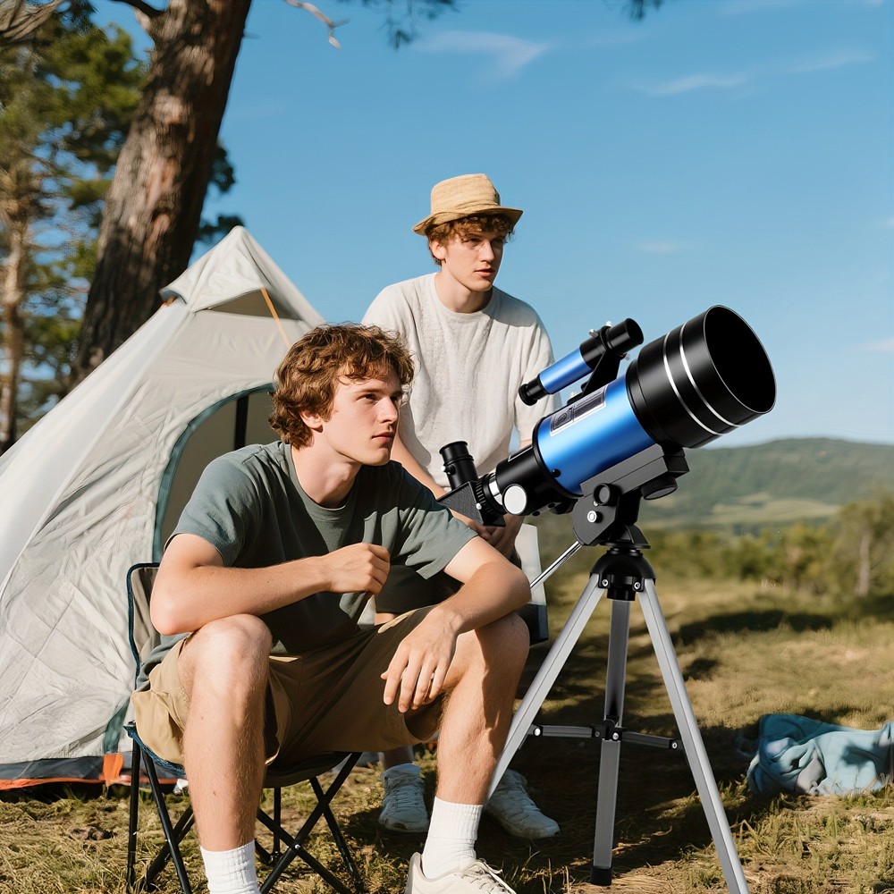 70mm aperture 150x telescope for stargazing science popularization & exploration