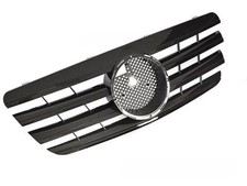 Grill Kühlergrill passend für Mercedes W210 99-02 S210 99-03 GLOSSY BLACK Grill Kühlergrill passend für Mercedes W210 99-02 S210 99-03 GLOSSY BLACK