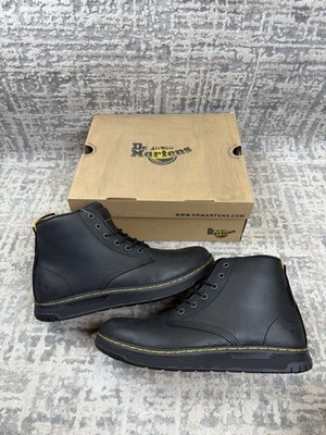 Größe 9,5 - Dr Martens Ledger S1P schwarz Stahlkappe PPF Schutz Arbeitsstiefel