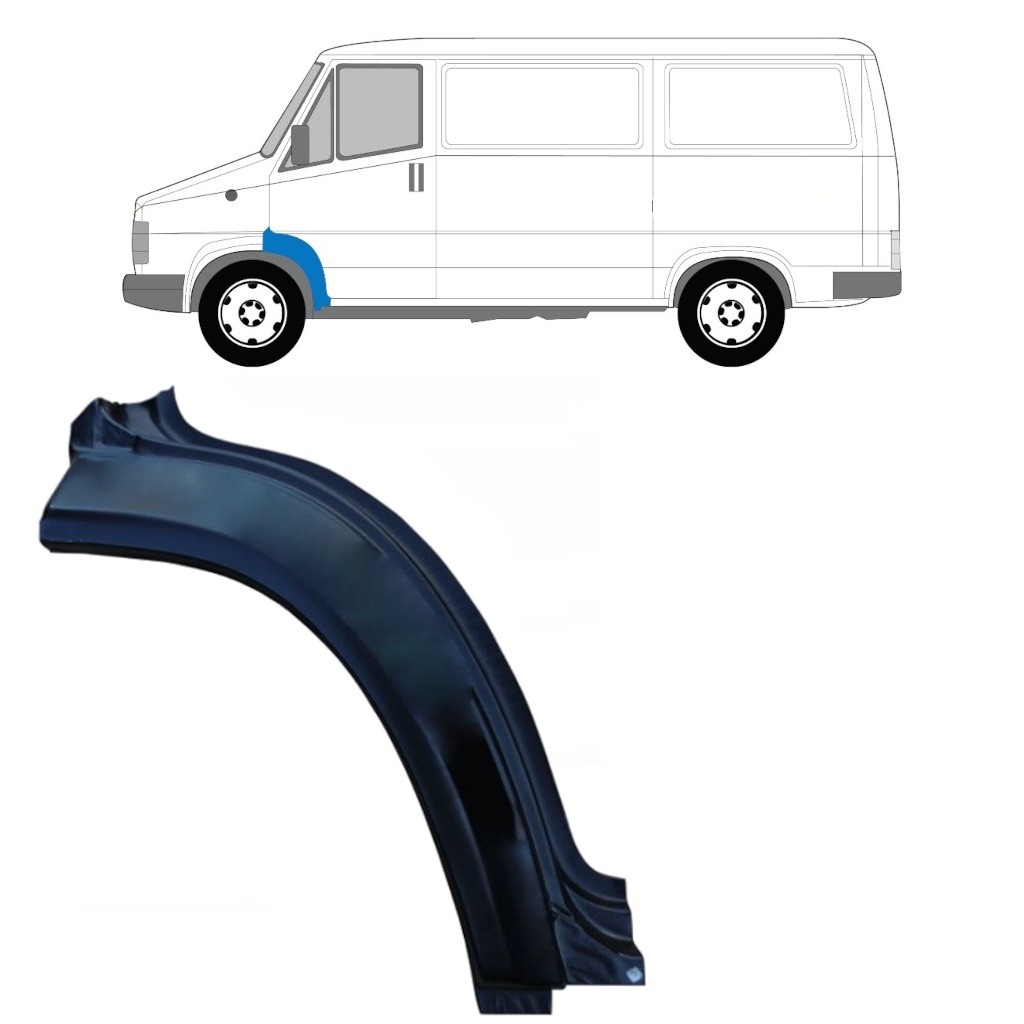 Front wing repair panel for Peugeot J5 1981-1994 / Left