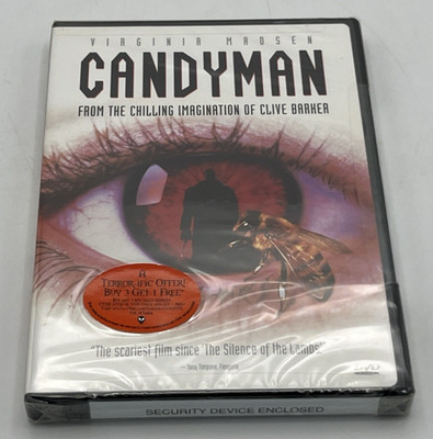 Candyman 1992 DVD Virginia Madsen Horror Clive Barker Tony Todd New Sealed
