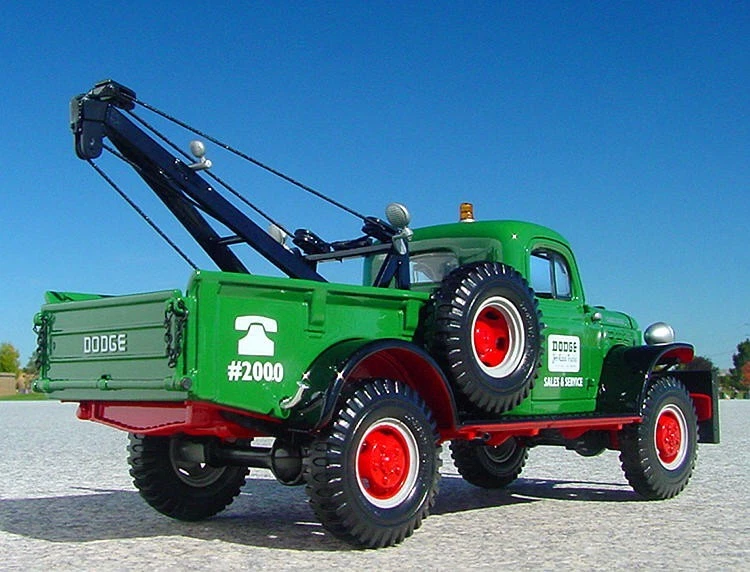 Dodge Sale & Service Power Wagon Tow Truck RARE First Gear FG 19-2476 MIB - Image 2 of 4